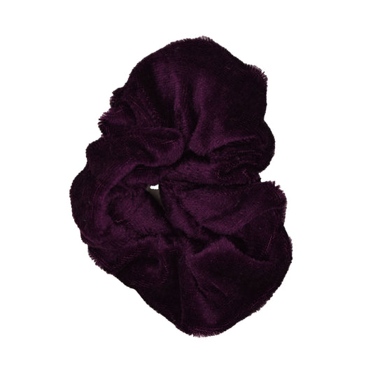 Fjólublá schrunchie