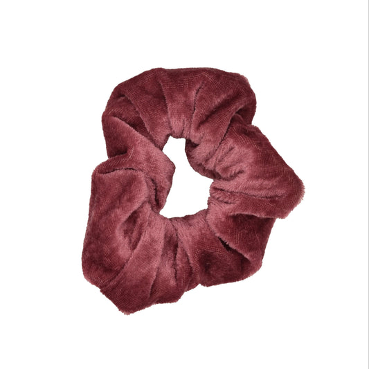 Bleik schrunchie