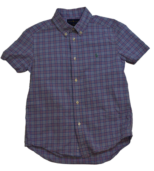 Barna Ralph Lauren skyrta.
