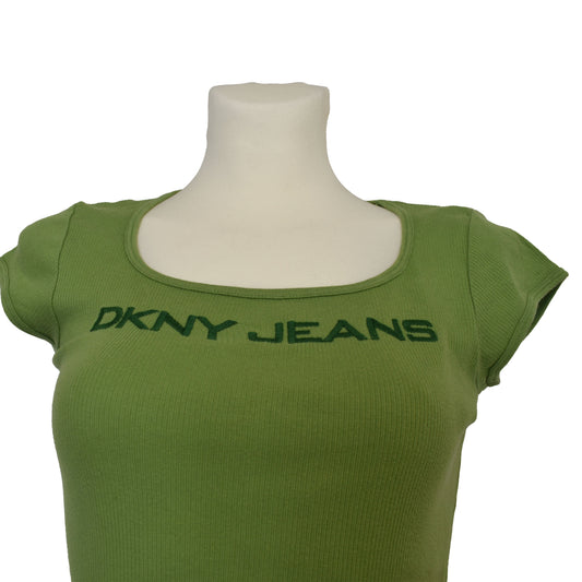 DKNY Jeans grænn baby tee
