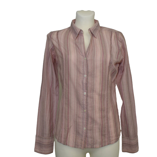 Föl bleik y2k skyrta
