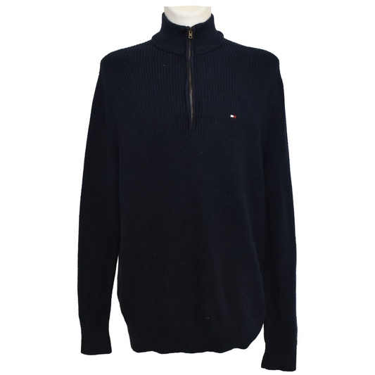 Tommy Hilfiger hálfrennd peysa