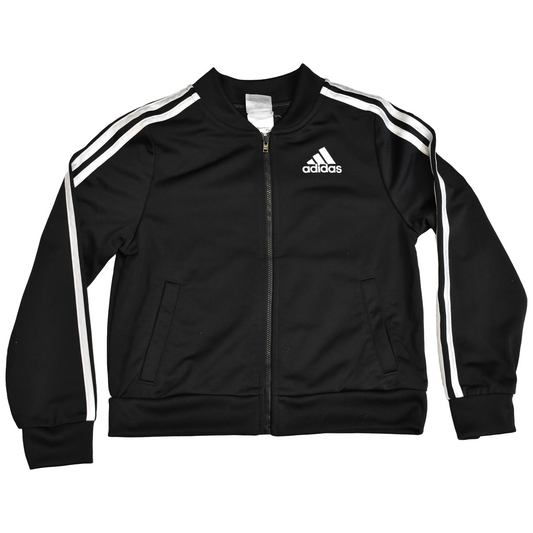 Rennd svört barna adidas peysa