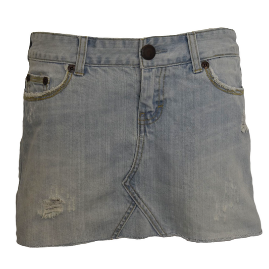 Ljósblátt American Eagle gallapils