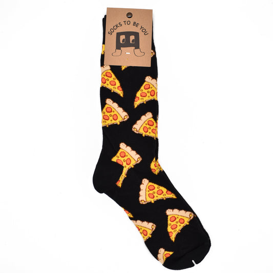 Svartir pizza sokkar