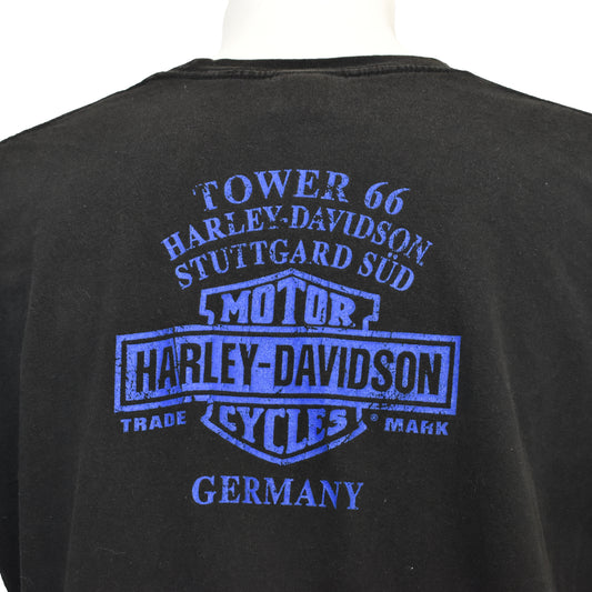 Harley Davidson stuttermabolur