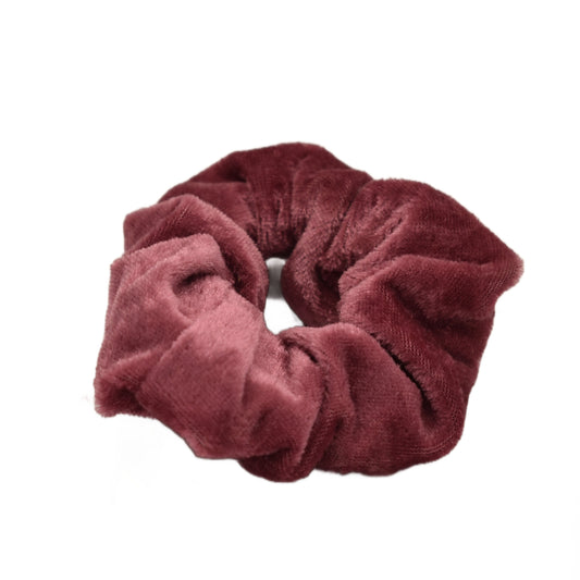 Bleik schrunchie