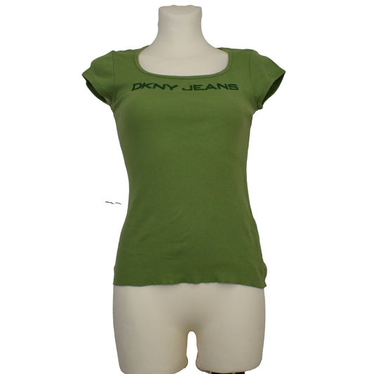 DKNY Jeans grænn baby tee
