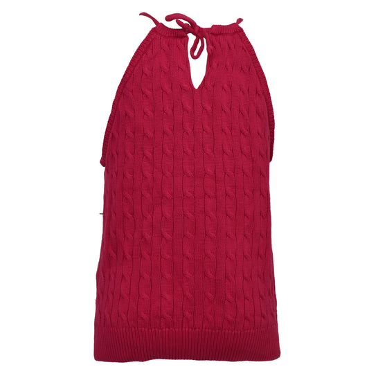 Bleikur Ralph Lauren hlýrabolur