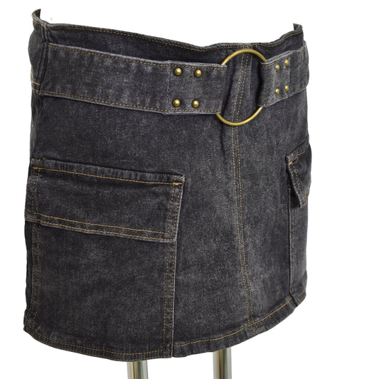 Steve Madden mini gallapils með belti