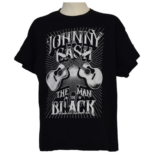 Johnny Cash The Man In Black hljómsveitarbolur