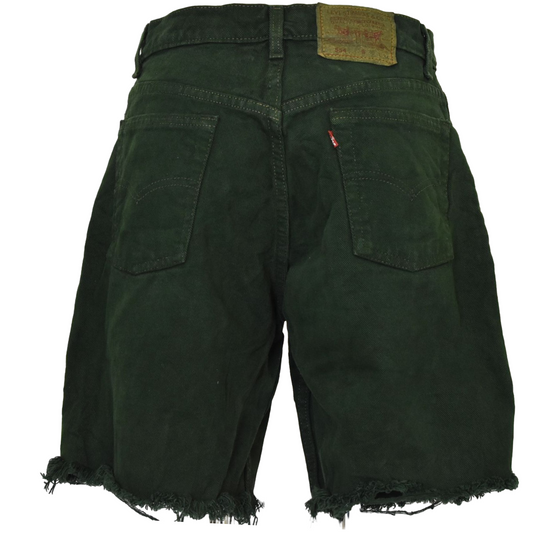Grænar Levi’s stuttbuxur