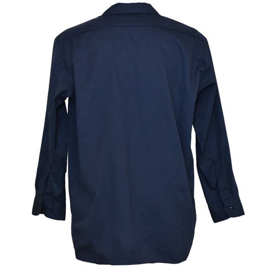 Dökkblá bómullar Dickies skyrta