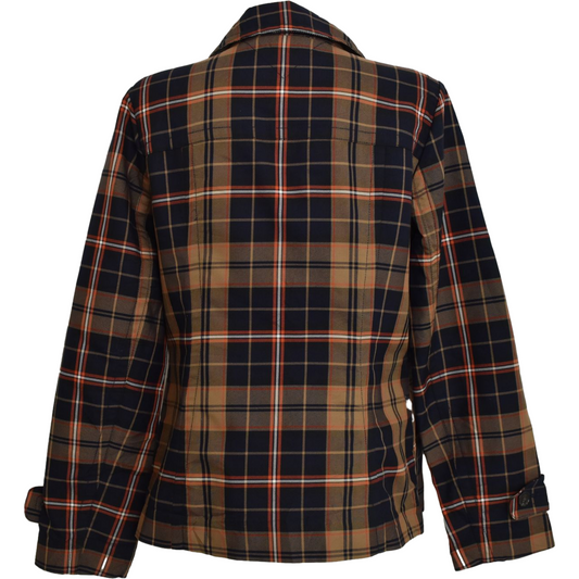 Köflóttur Tommy Hilfiger trench jakki