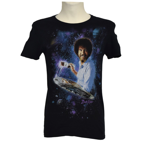 Bob Ross stuttermabolur