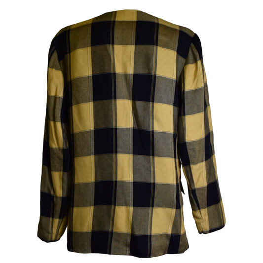 Vintage köflóttur blazer