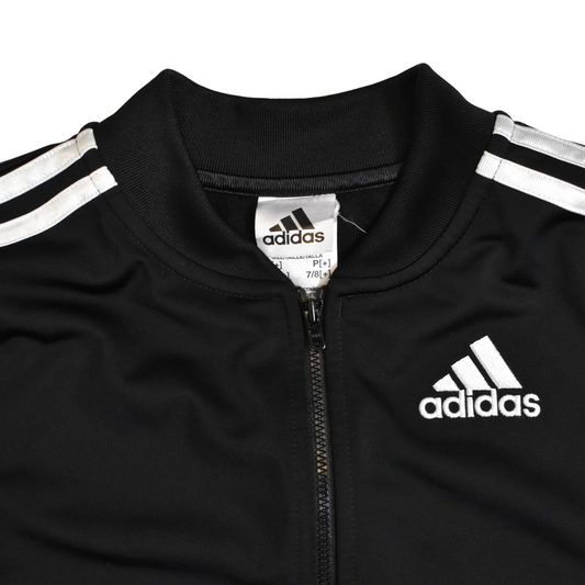 Rennd svört barna adidas peysa