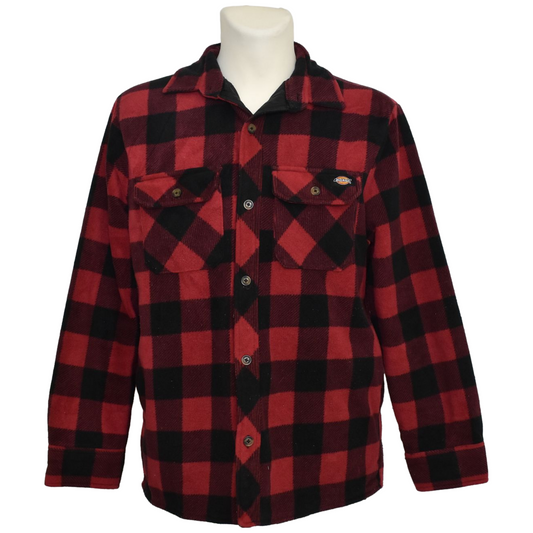 Rauð Dickies þykk flannel skyrta
