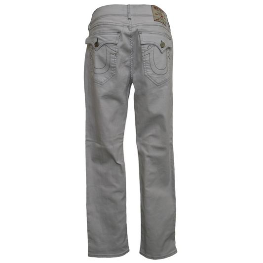 True Religion hvítar gallabuxur