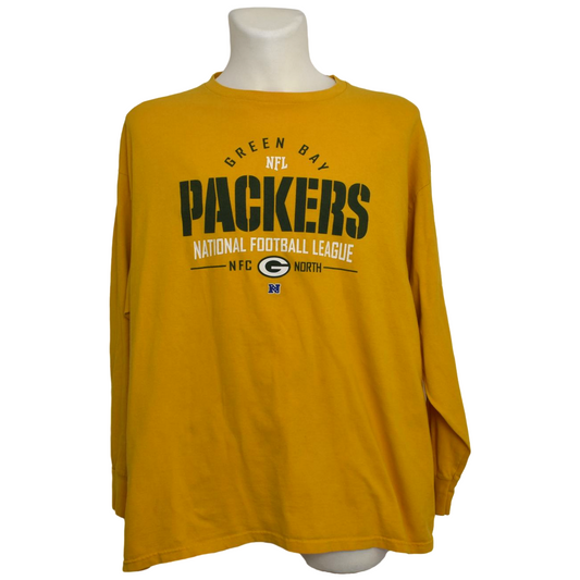 Gulur Green Bay packers síðermabolur