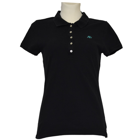 Aeropostale svartur polo bolur