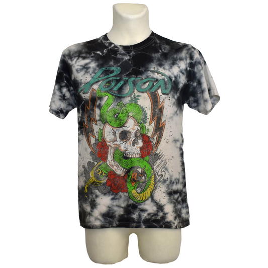 Tie-dye Poison hljómsveitarbolur