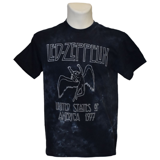 Led Zeppelin tie dye hljómsveitarbolur