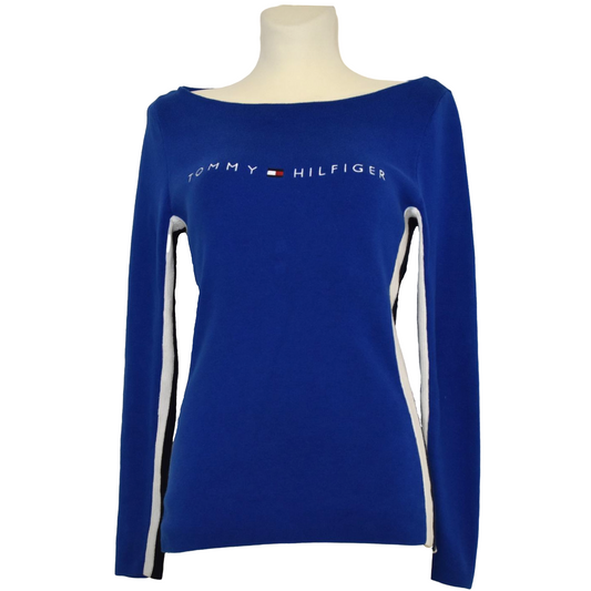Dökkblá Tommy Hilfiger peysa