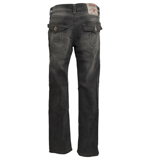 True Religion dökkgráar gallabuxur