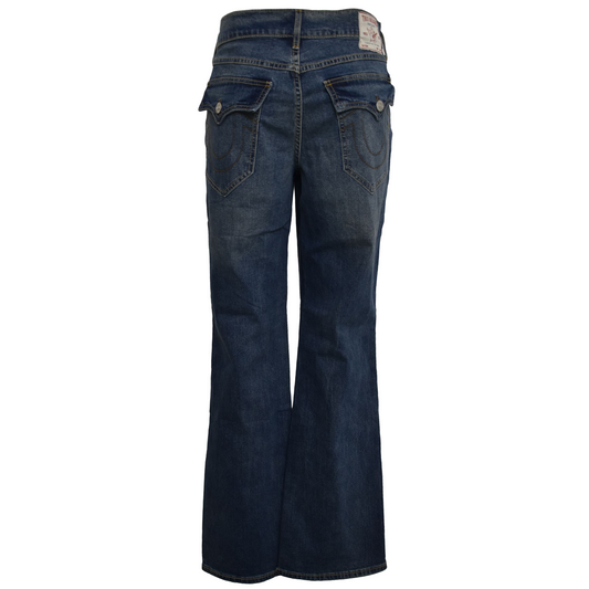 True religion bláar bootcut gallabuxur